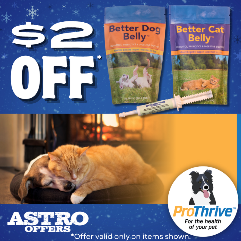 Animal Health Solutions | $2.00 OFF ProThrive Better Belly Supplements