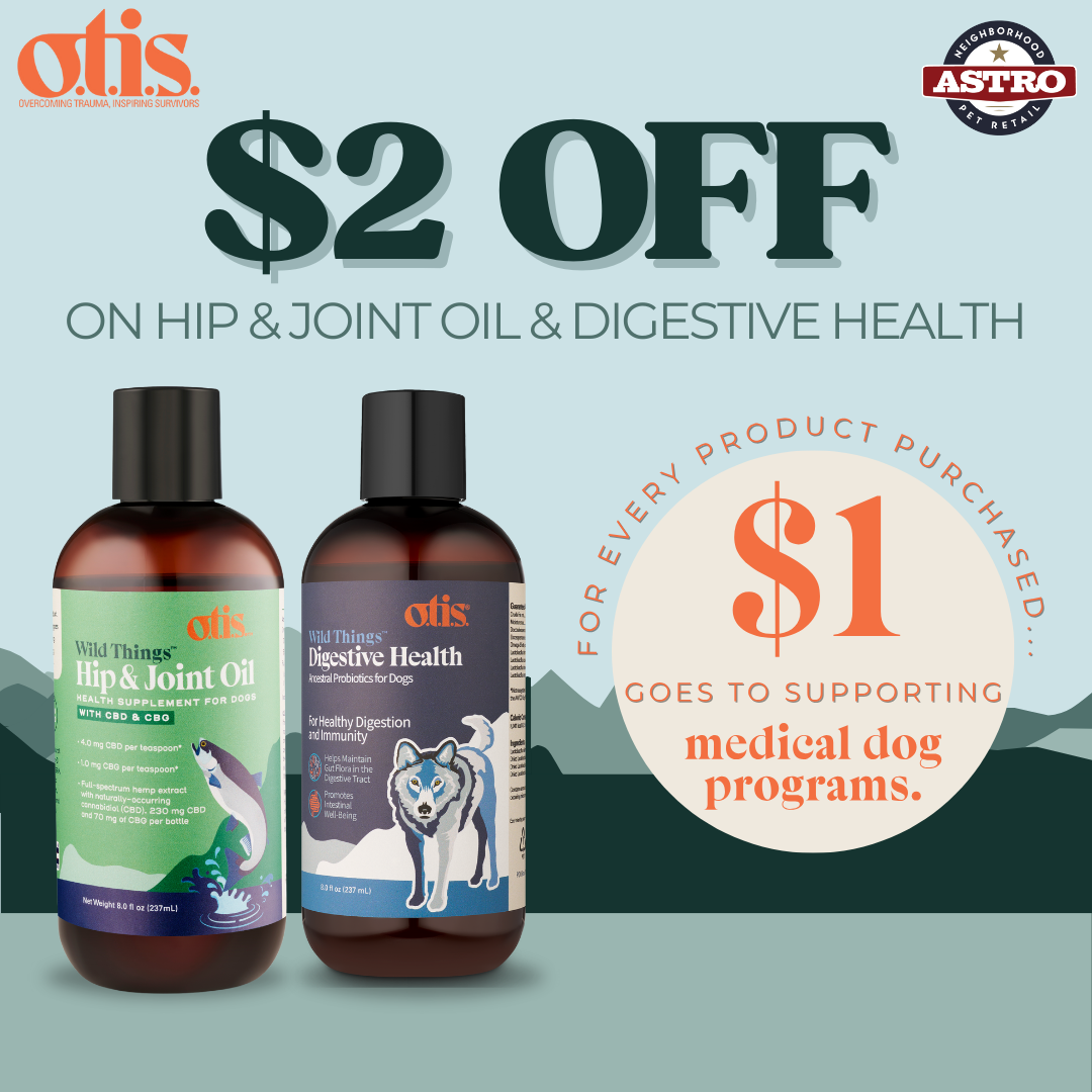 o.t.i.s. | $2.00 OFF Hip & Joint and Digestive Health Supplements