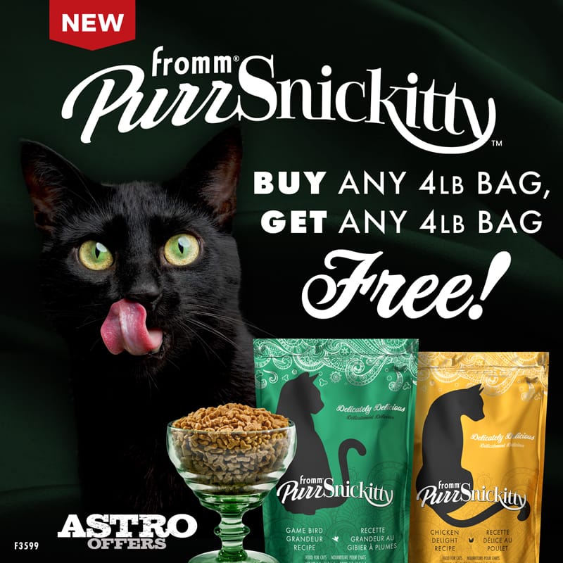 Fromm | Buy 1, Get 1 FREE on PurrSnickitty 4lb Bags!