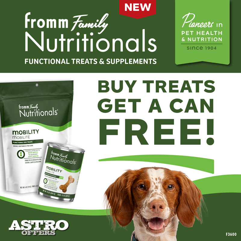 Fromm | Buy a NEW Nutritionals Functional Treat, Get a NEW Nutritionals Supplement Pate FREE!