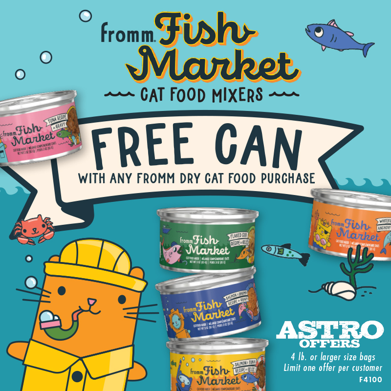 Enhance your cat's bowl and the depths of their love for fish with our new Fish Market can mixers. With six alluring flavors in a trio of textures, there's an ocean of options to explore and adore.
