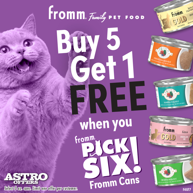 Fromm's quality canned food is sure to delight - by itself, or as a rich, delicious topper for any of Fromm's nutritious, wholesome dry food!