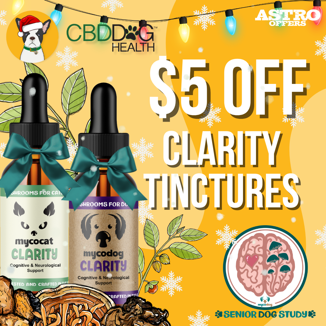 CBD Dog Health | $5.00 OFF CLARITY Tinctures