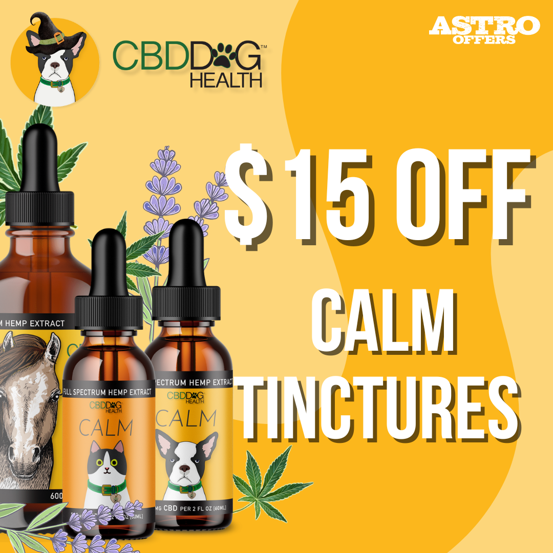 CBD Dog Health | $15.00 OFF CALM Tinctures