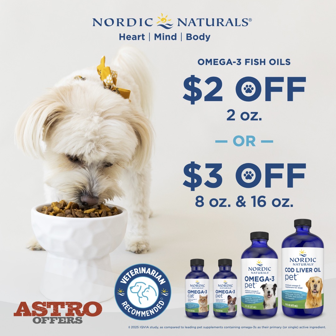 Nordic Naturals | Dollars OFF Omega 3 & Cod Liver Fish Oils
