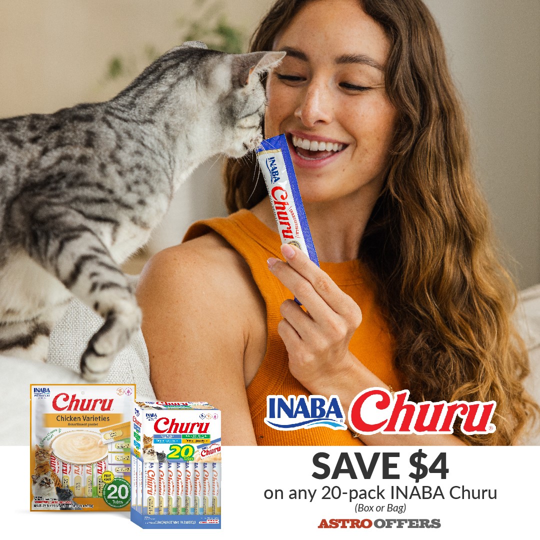 These lickable puree treats were designed to be fed by hand as an interactive way to spend time with your feline, but you can use them as a wet/dry cat food topper or as a way to disguise medication