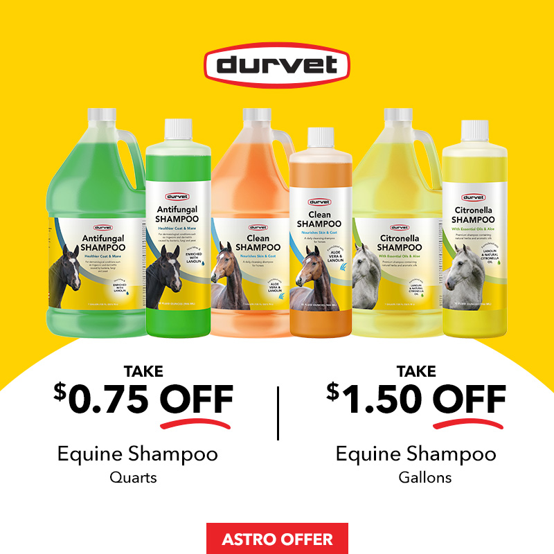 Durvet | Save on Equine Shampoo!