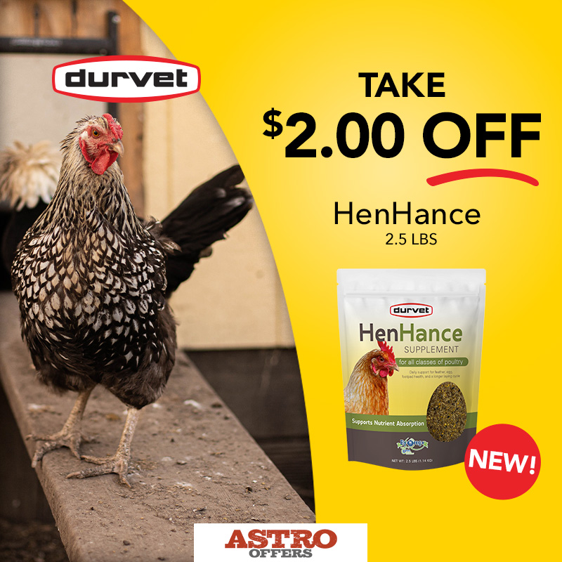 Durvet | $2.00 OFF Henhance!