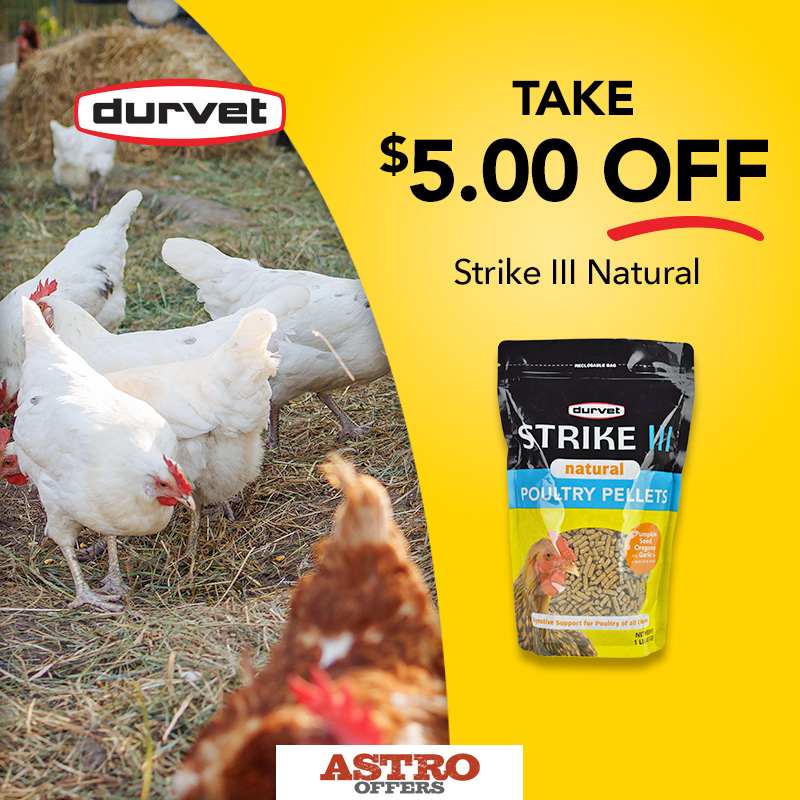 Durvet | $5.00 OFF Strike III Natural