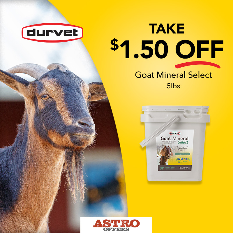 Durvet | $1.50 OFF Goat Mineral Select