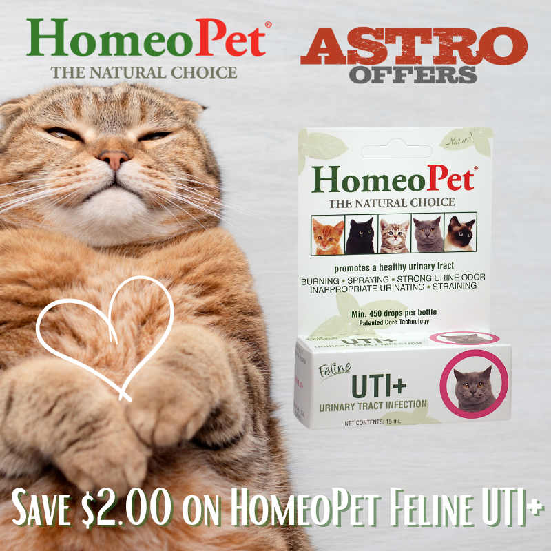 HomeoPet | $2.00 OFF Feline UTI+ 