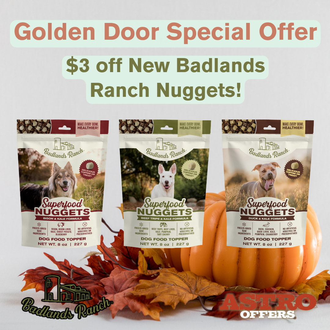 Badlands Ranch (Private Offer - Golden Door) | $3.00 OFF All NEW Superfood Nuggets