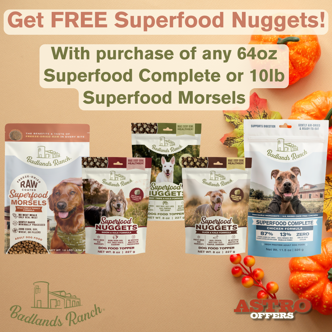 Badlands Ranch | FREE NEW Superfood Nuggets with Qualifying Purchase
