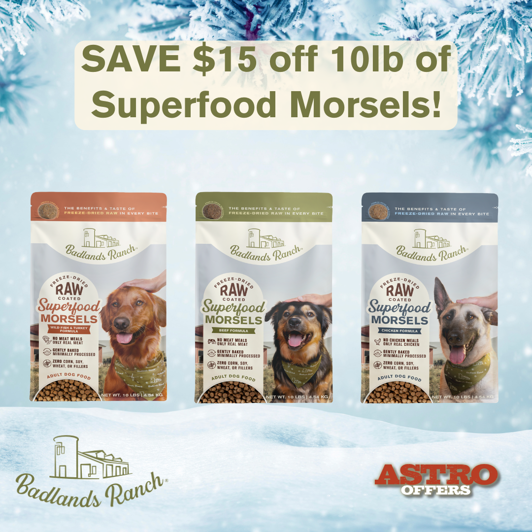 Badlands Ranch | $15.00 OFF 10lb Superfood Morsels