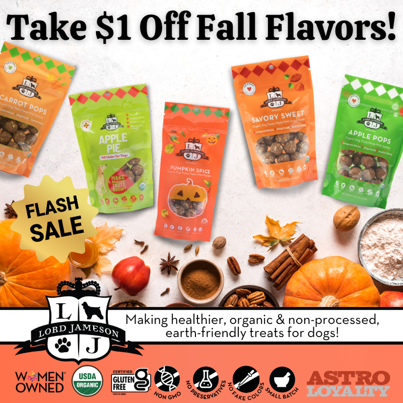 By sourcing USDA organic, nutrient dense, plant-based ingredients & saying no to preservatives, we're able to make cleaner, tastier, sustainable treats for dogs of all breeds and life stages!