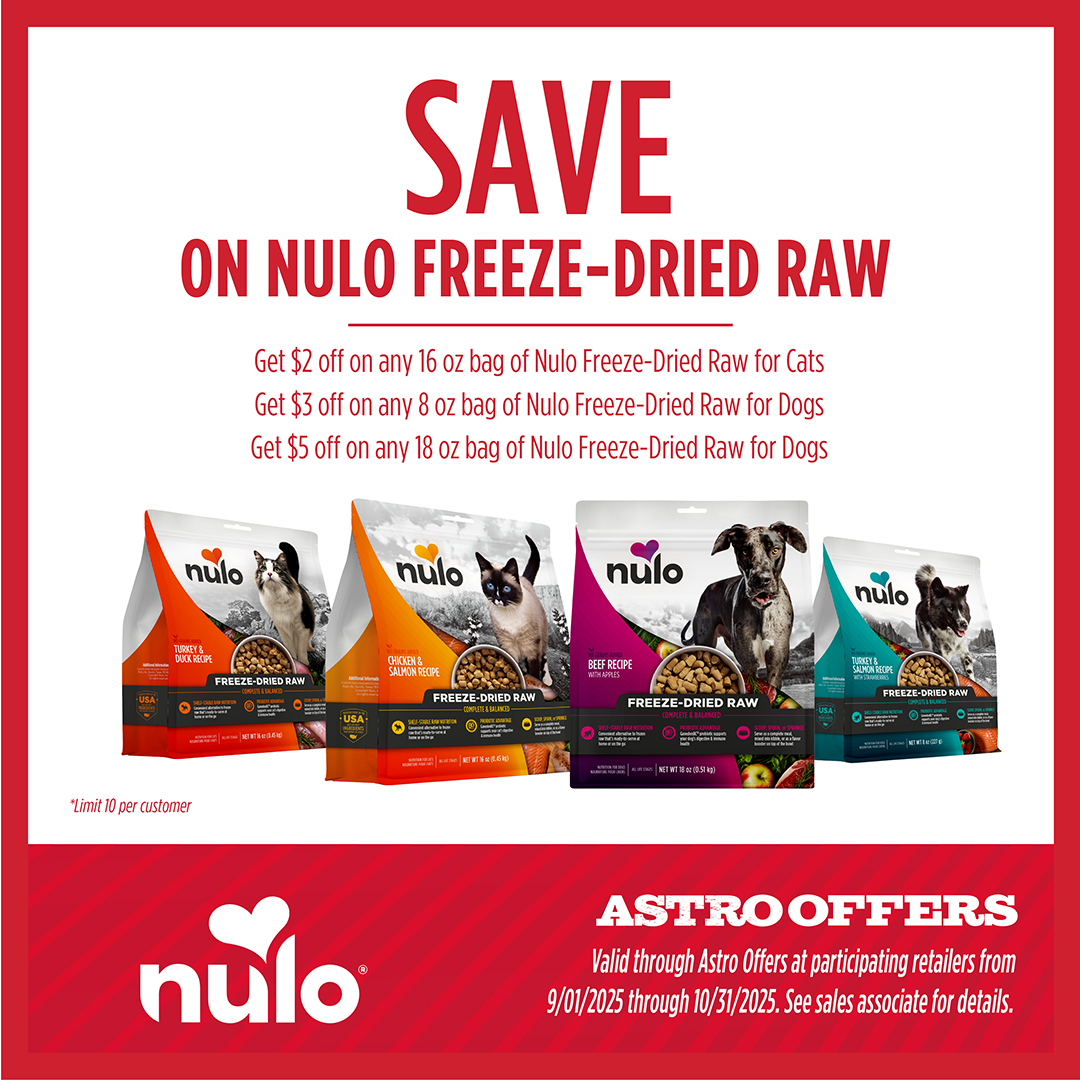 Nulo | Dollars OFF Select Freeze-Dried Raw