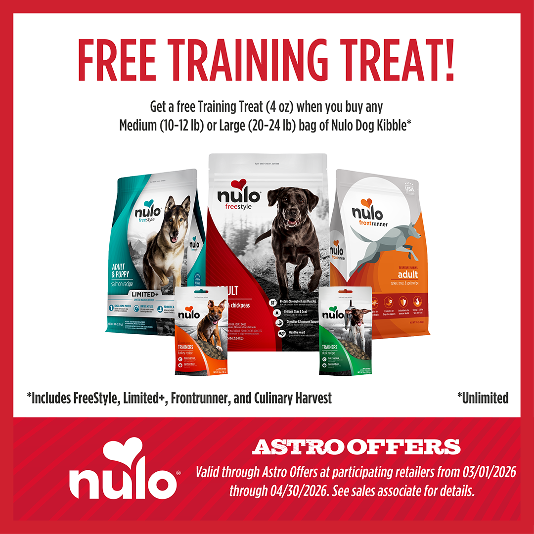 Every champion starts with training, and at just 2 calories each, you can reward every sit on command, every stay, and every roll over, without the guilt with Nulo Trainers.