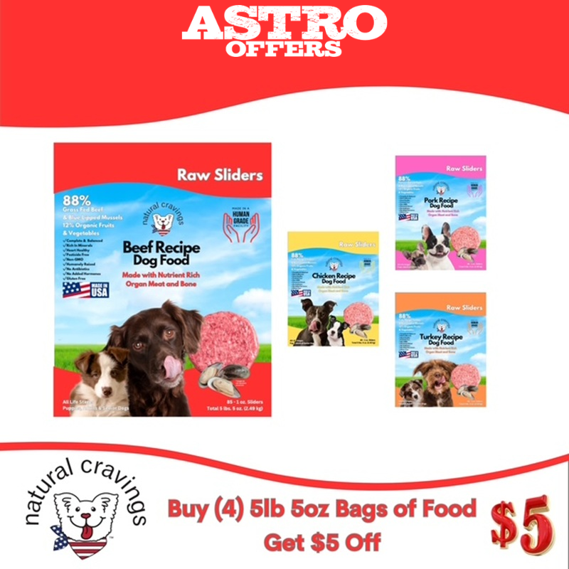 Natural Cravings Pet Food is made and sourced in Central California and is fully complete & balanced. Human-Grade, Organic Fruits / Vegs, Pasture-Fed Meats, sustainable sourcing (with no synthetics).
