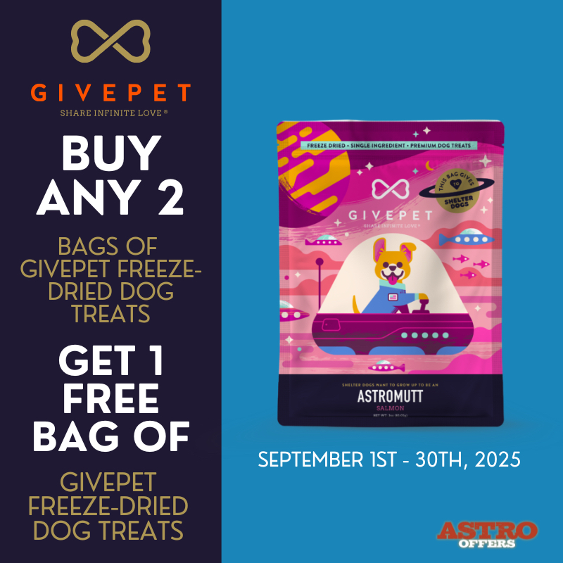 GivePet | Buy 2, Get 1 FREE on Freeze-Dried Dog Treats