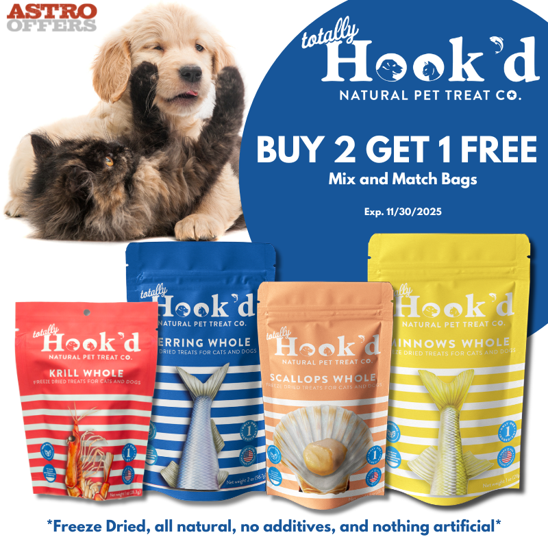 Totally Hook'd | Buy 2, Get 1 FREE on Treats!
