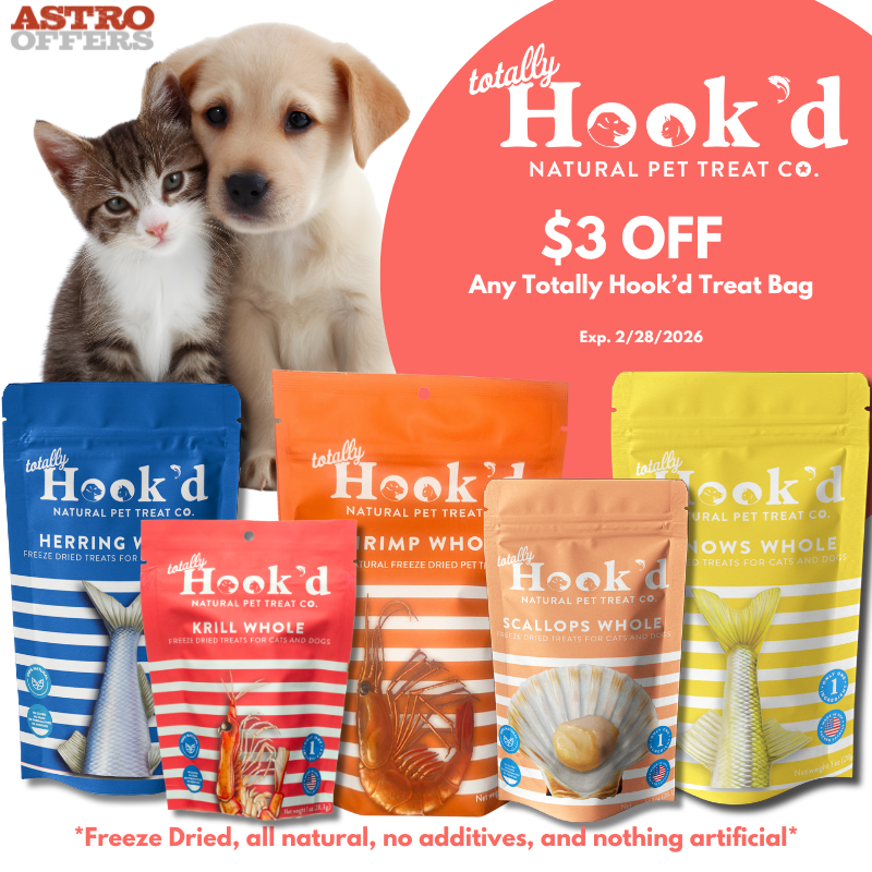 Totally Hook'd is a family-owned seafood company that provides the freshest freeze dried fish treats nature has to offer for cats and dogs. 