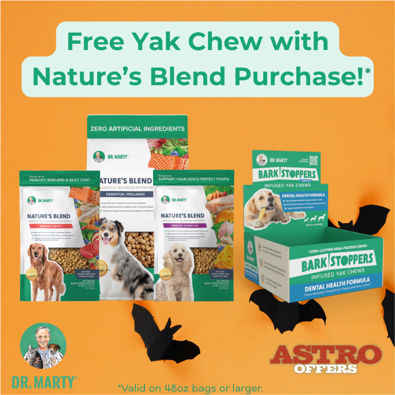 Nature's Blend is designed to support your dog's youthful energy, mobility, and healthy lifespan.