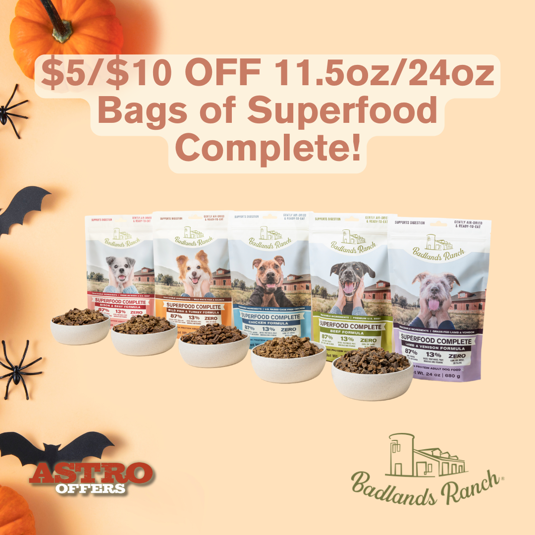 Badlands Ranch Superfood Complete contains some of the healthiest foods on Earth - premium, protein-packed beef, nutrient-dense organ meat, heart-healthy salmon, and gut-healthy vegetables. 