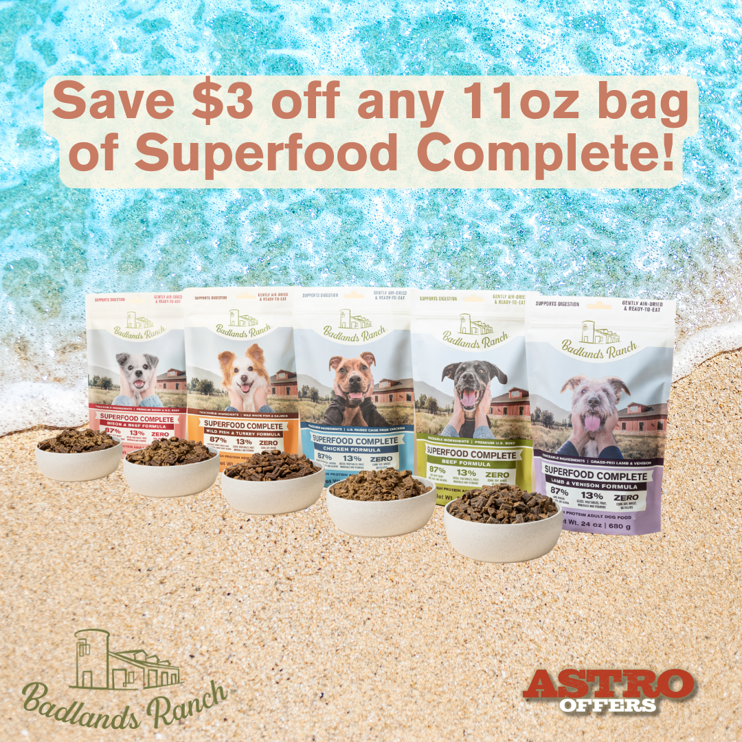 Badlands Ranch Superfood Complete contains some of the healthiest foods on Earth - premium, protein-packed beef, nutrient-dense organ meat, heart-healthy salmon, and gut-healthy vegetables. 
