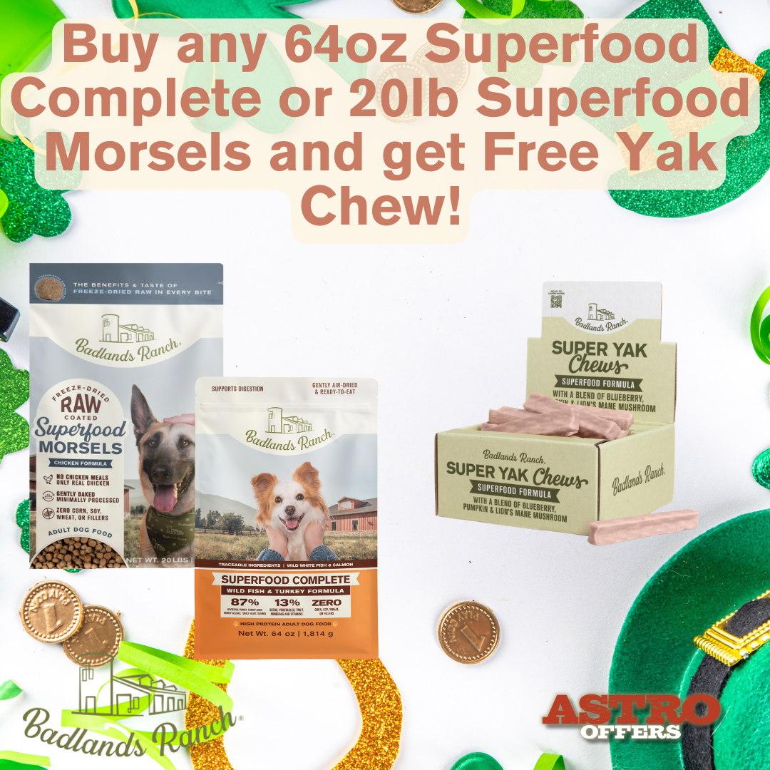 Badlands Ranch | FREE NEW Superfood Yak Chew with Qualifying Purchase
