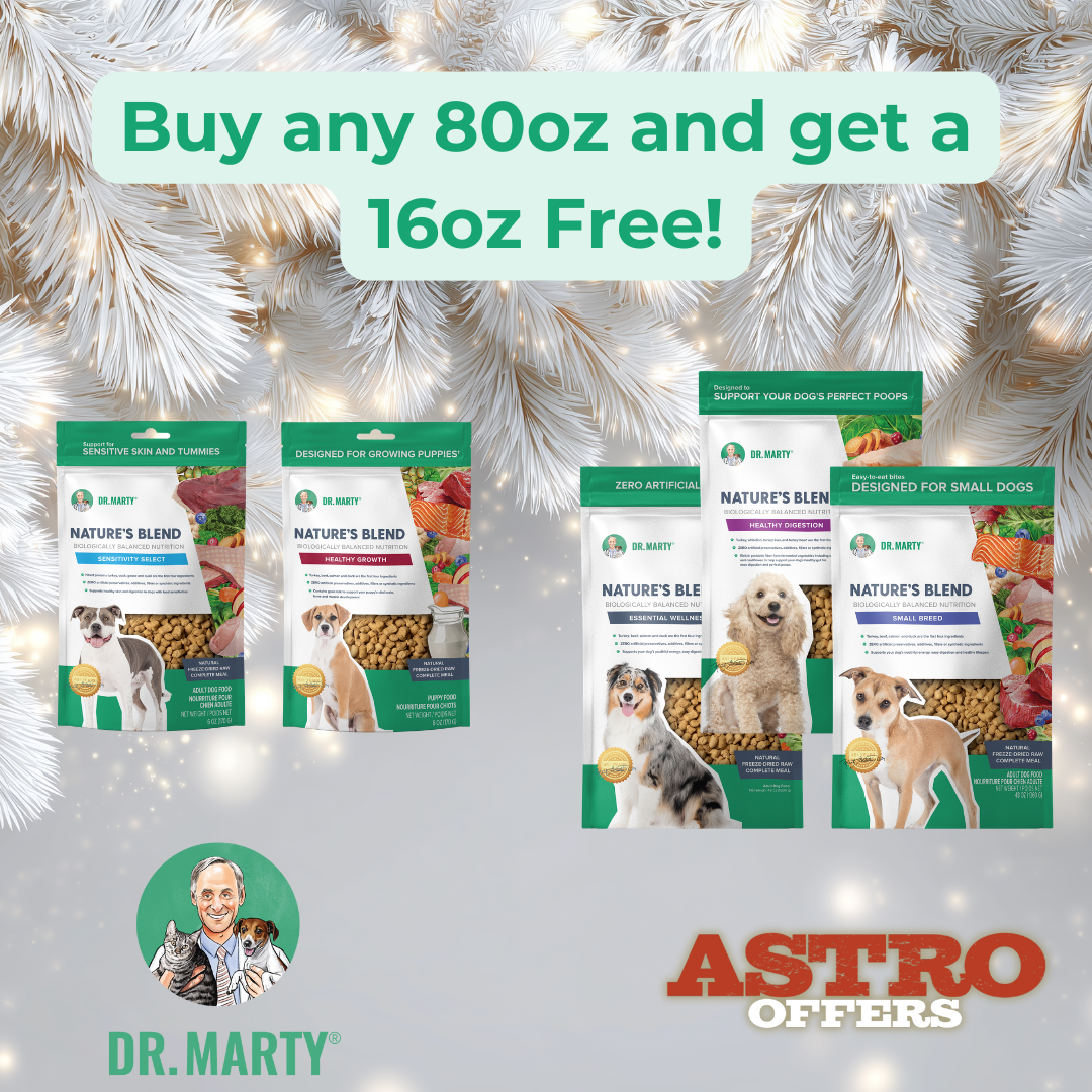 Dr. Marty's | FREE 16oz Bag with Qualifying Purchase