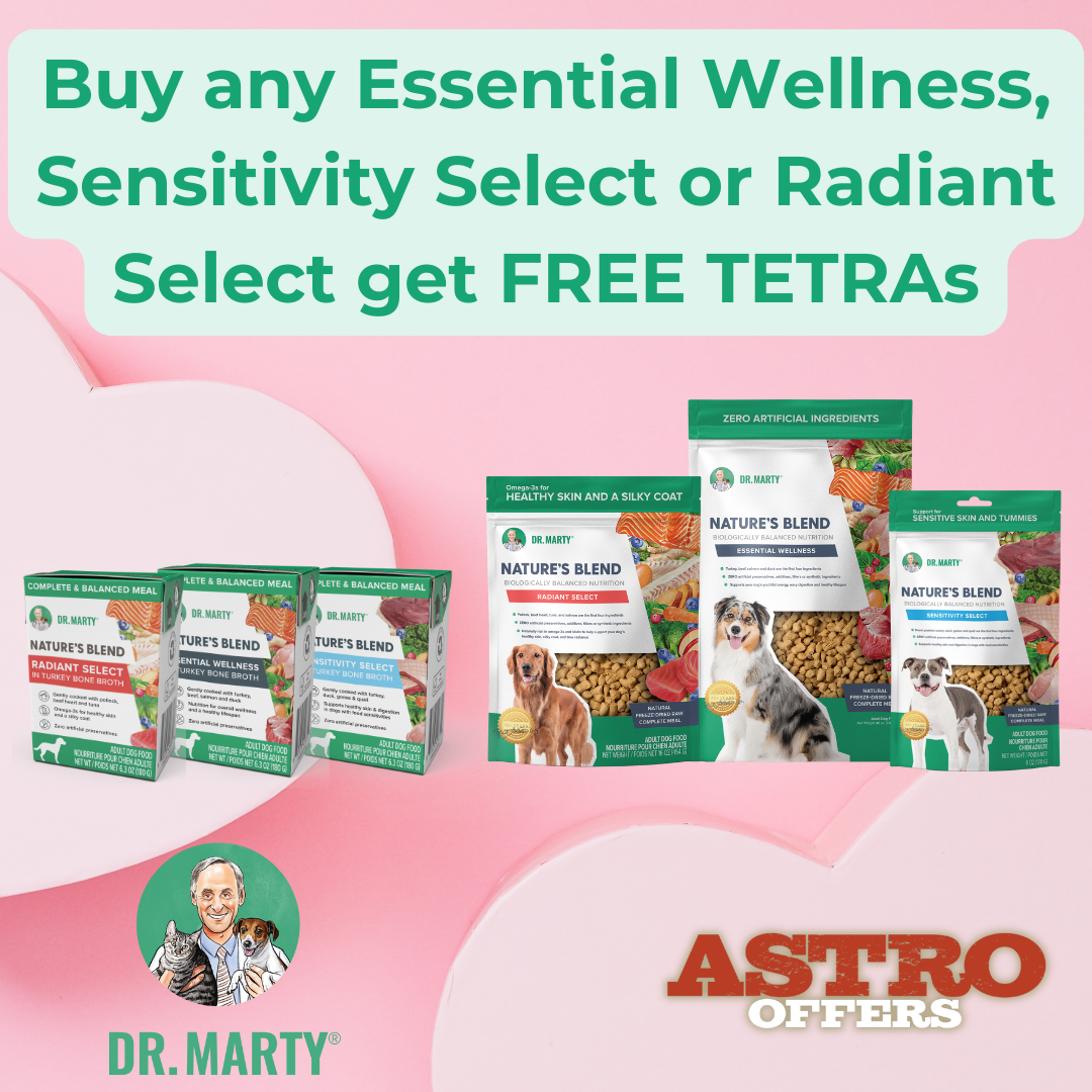 Dr. Marty's | FREE Tetra(s) with Nature's Blend Purchase