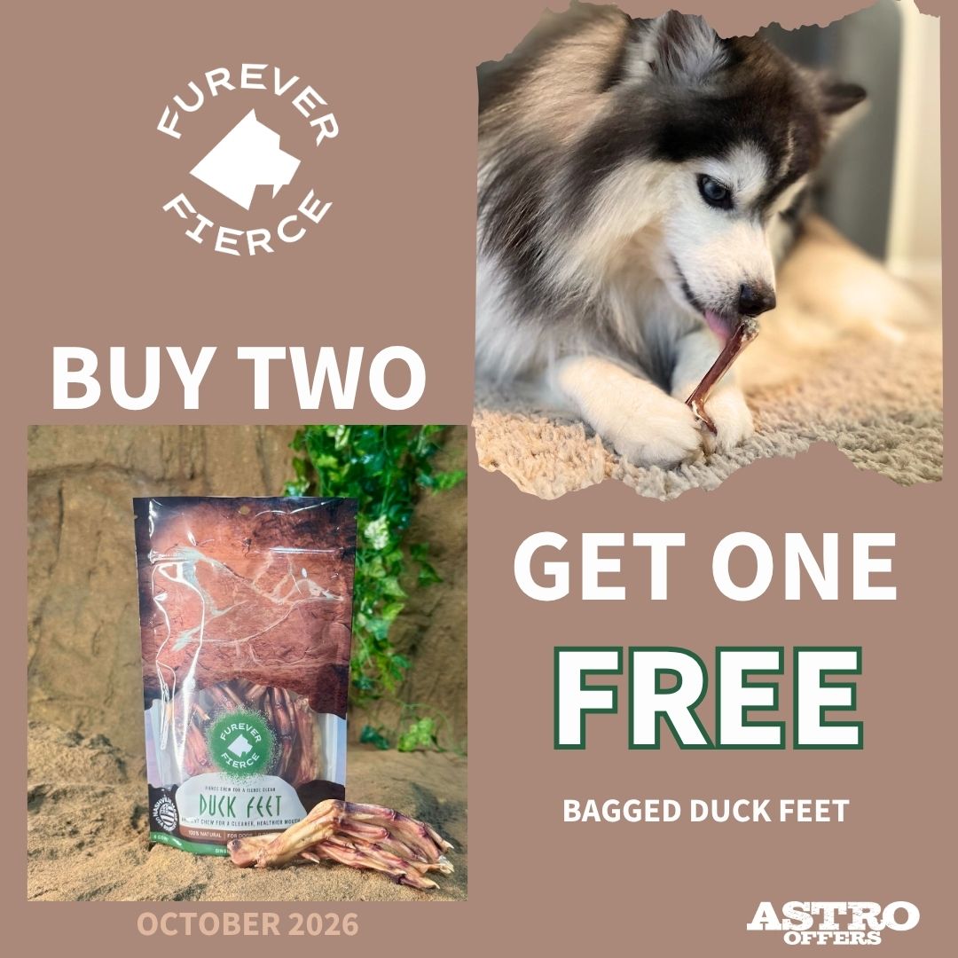 Pups love our single-ingredient Duck Feet. Rich is calcium, glucosamine, chondroitin, and collagen