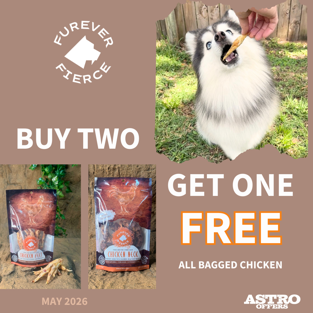 Pups love our single-ingredient Chicken Neck & Feet. Rich is calcium, glucosamine, chondroitin, and collagen