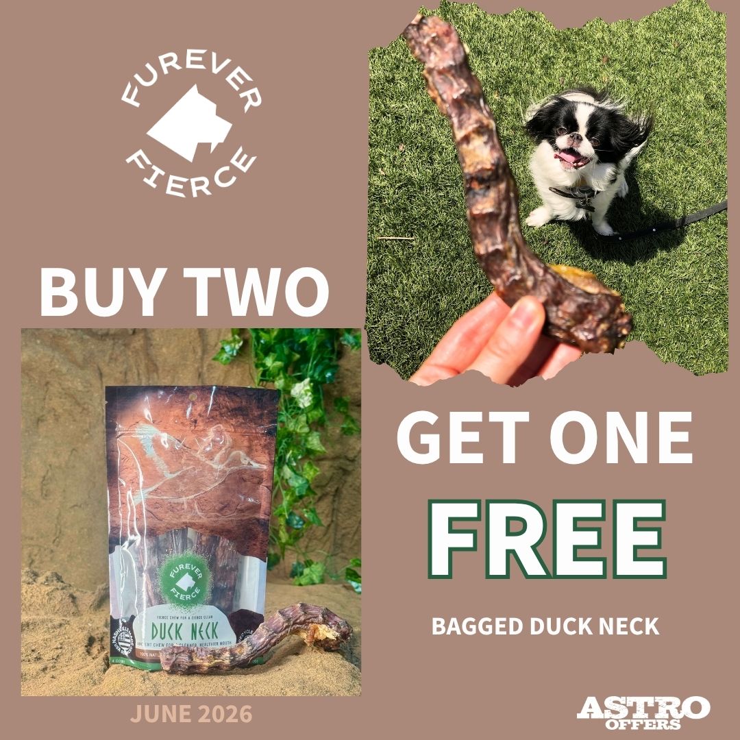 Pups love this novel protein, and the neck is rich in collagen, glucosamine, and chondroitin
