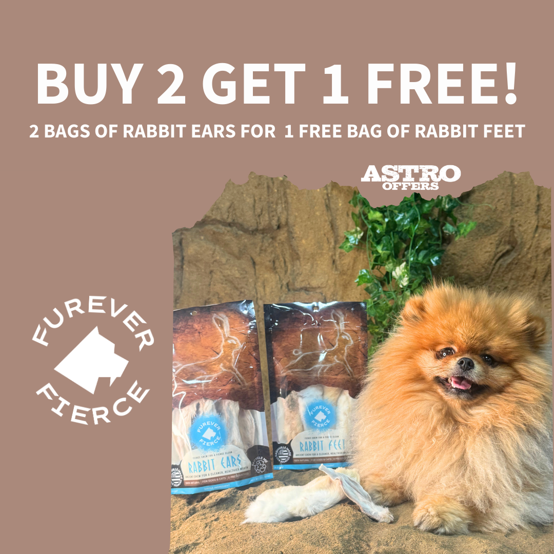 Furever Fierce | FREE Bag of Rabbit Feet with Qualifying Rabbit Ear Purchase!