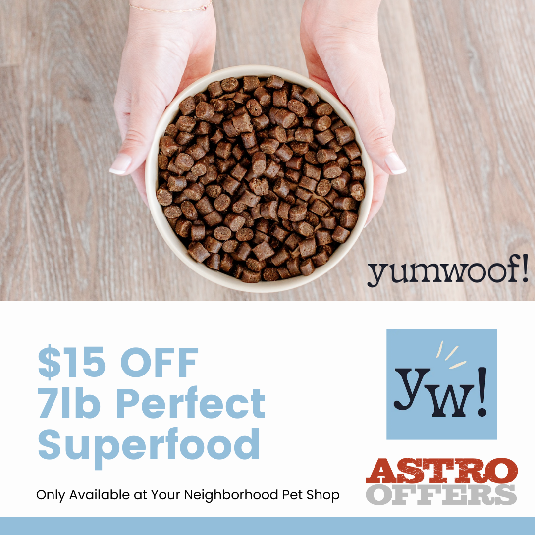 Yumwoof is a family owned air dried dog food company. No seed oils, synthetic supplements, or fillers. We use Cocomega superfats instead, supporting better health and more years with your dog.