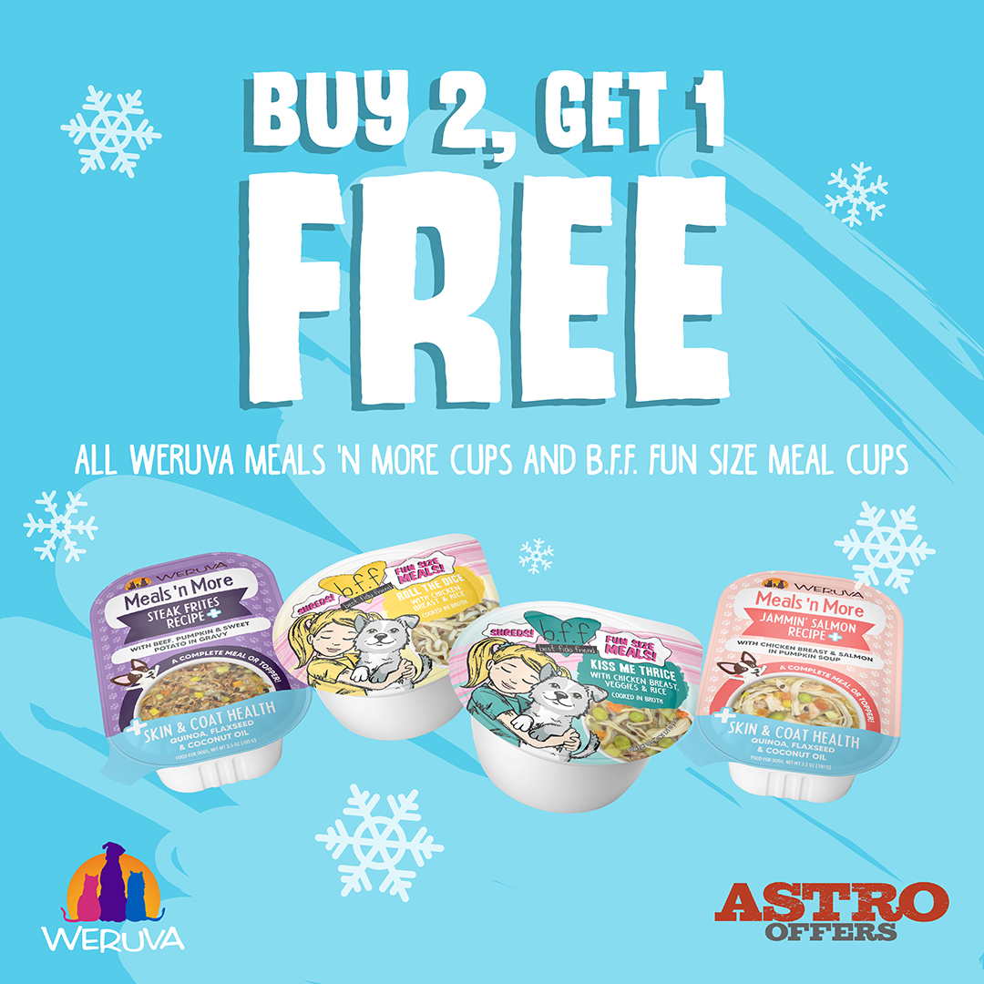 Weruva (Private Offer) | Buy 2, Get 1 FREE on Dog Cups