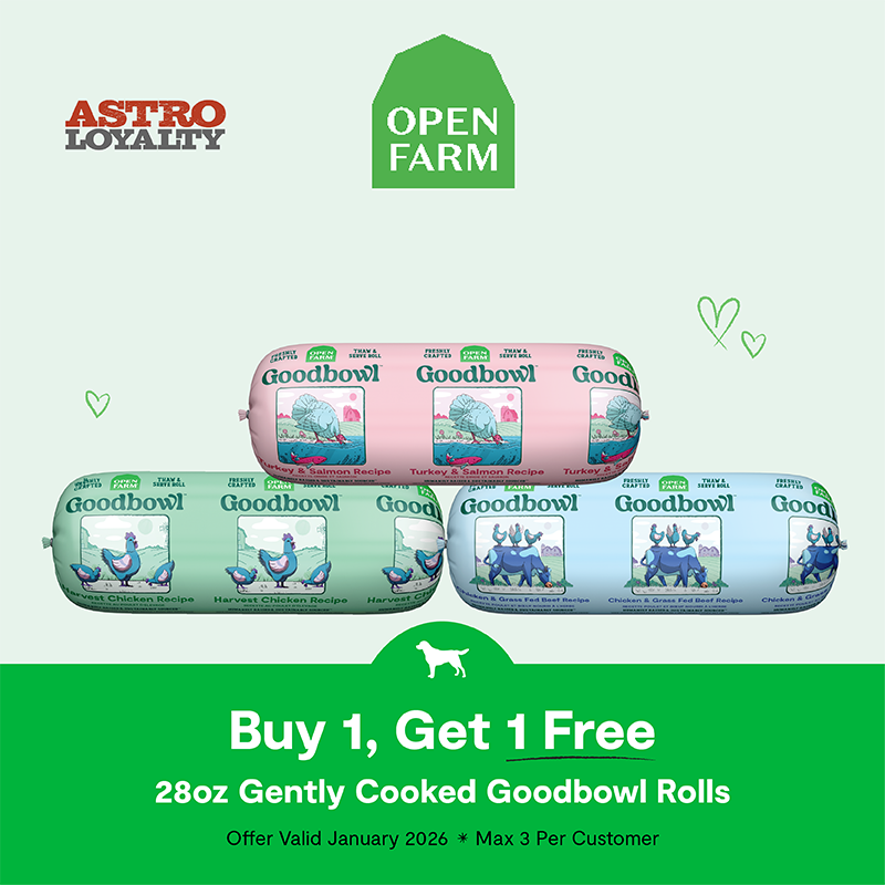 Open Farm | Buy 1, Get 1 FREE on 28oz Gently Cooked Goodbowl Rolls