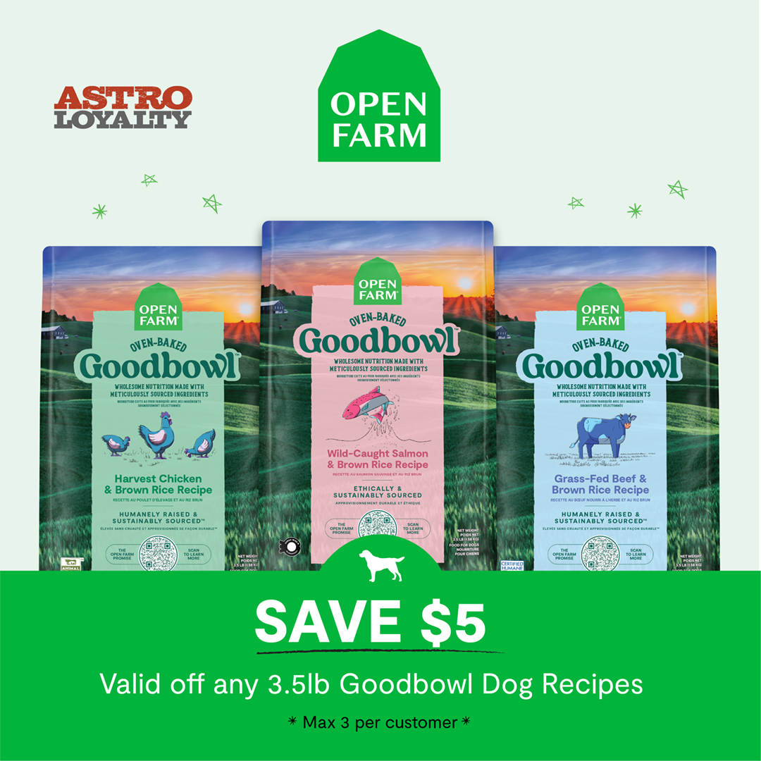 Goodbowl Oven Baked Dry Food Recipe for Dogs
- Humanely Raised & Sustainably Sourced Meat without Antibiotics or Hormones
- Non-GMO Fruits & Vegetables
- 100% Traceable Ingredients
- Wholesome Grains