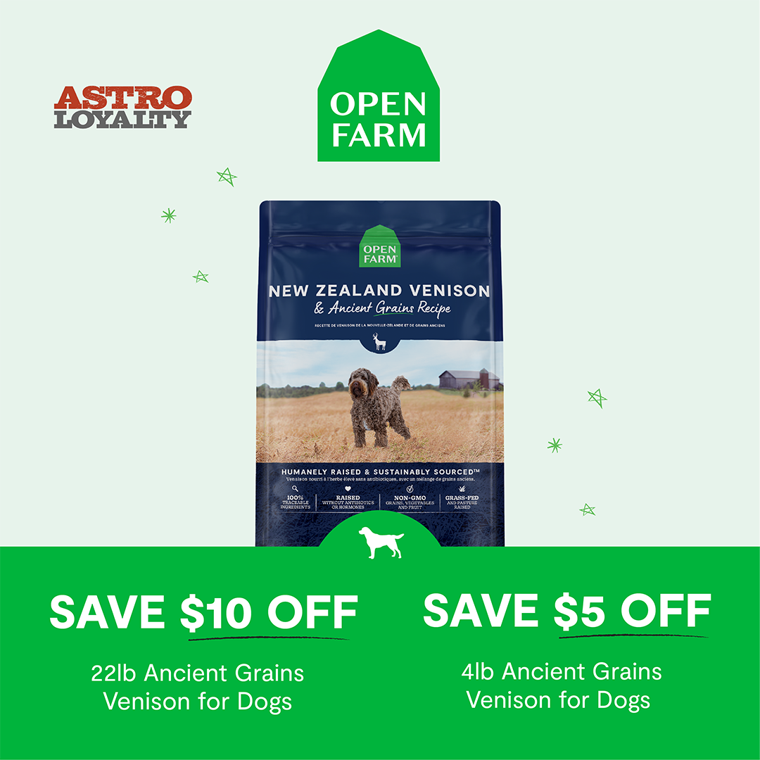 Try out a Novel Protein with your Dog's Diet
- Grass-Fed, Pasture Raised, & Certified Humane
- Allergy Friendly
- Enticing for Picky Dogs
- Non-GMO Fruits & Vegetables
-100% Ingredient Traceability