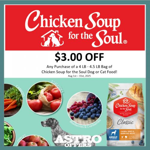 Chicken Soup for the Soul | $3.00 OFF Small Bags 