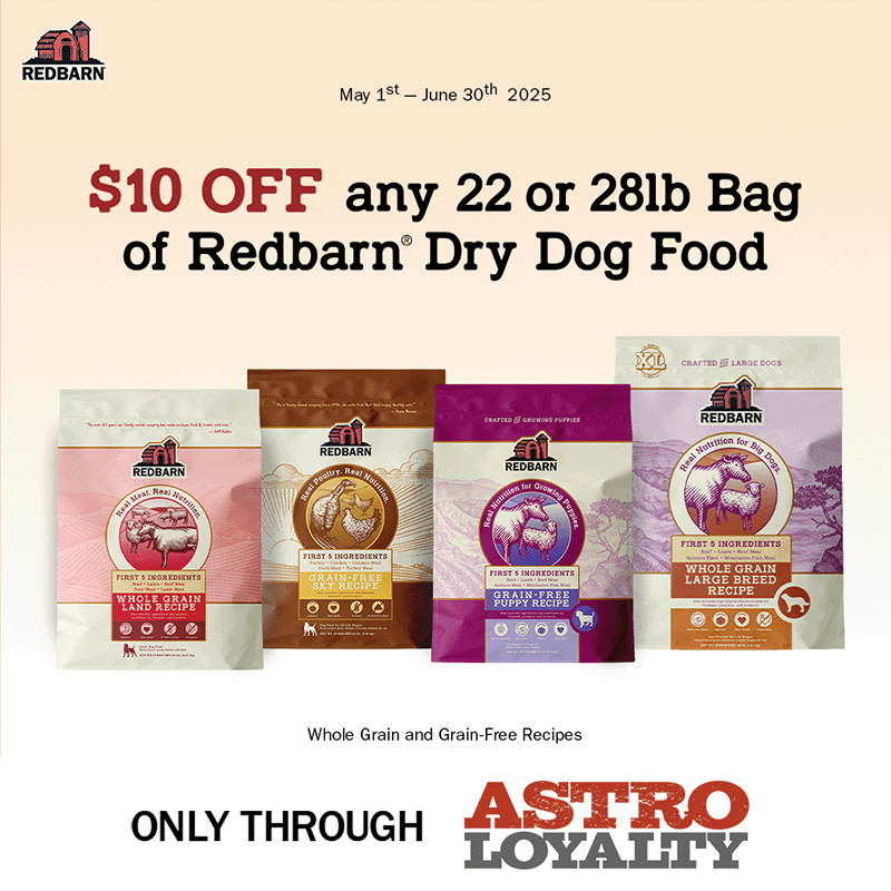 Redbarn | $10.00 OFF Large Bags of Dry Food