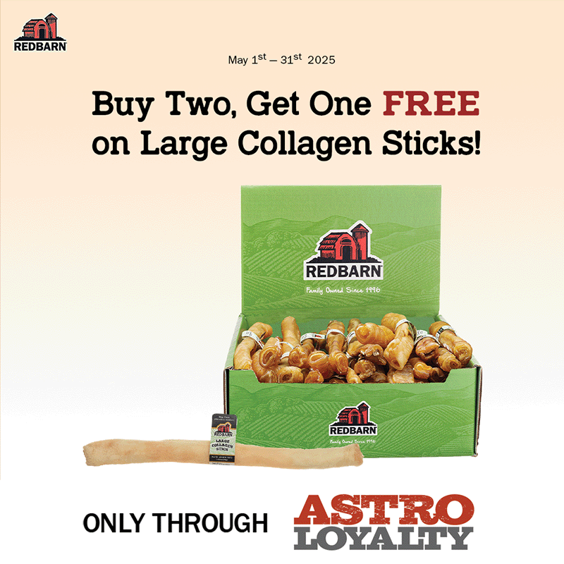 Redbarn | Buy 2, Get 1 FREE on Large Collagen Sticks