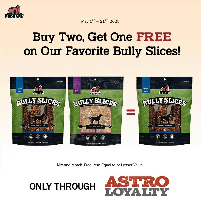 Redbarn | Buy 2, Get 1 FREE on 9oz Bully Slices 