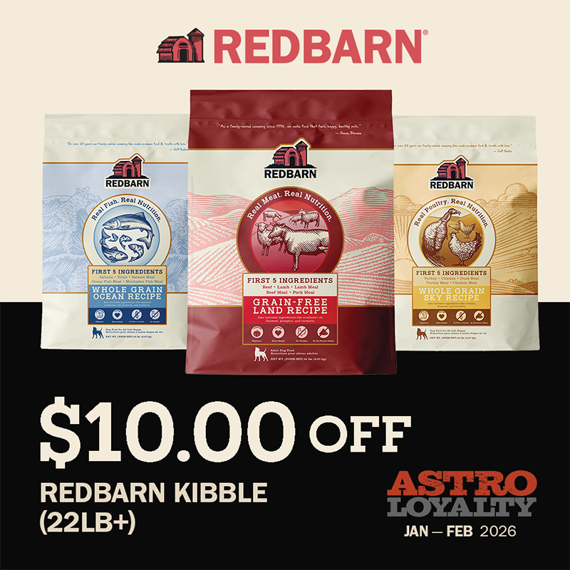Redbarn | $10.00 OFF Large Bags of First Five Kibble