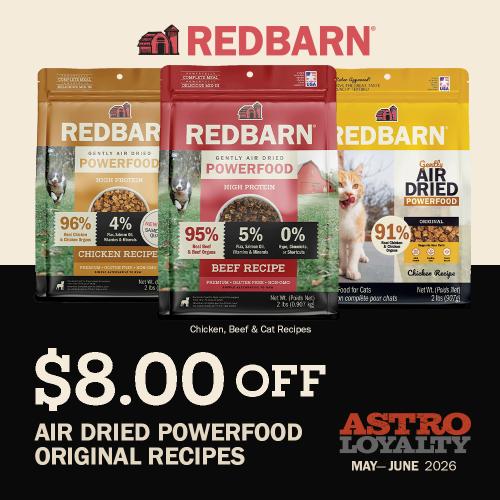 Made with 90% or more beef, and Chicken our Air Dried PowerFood is guaranteed to satisfy your animals carnivore cravings! Our slow cooking process not only creates a tantalizing taste and crunch.