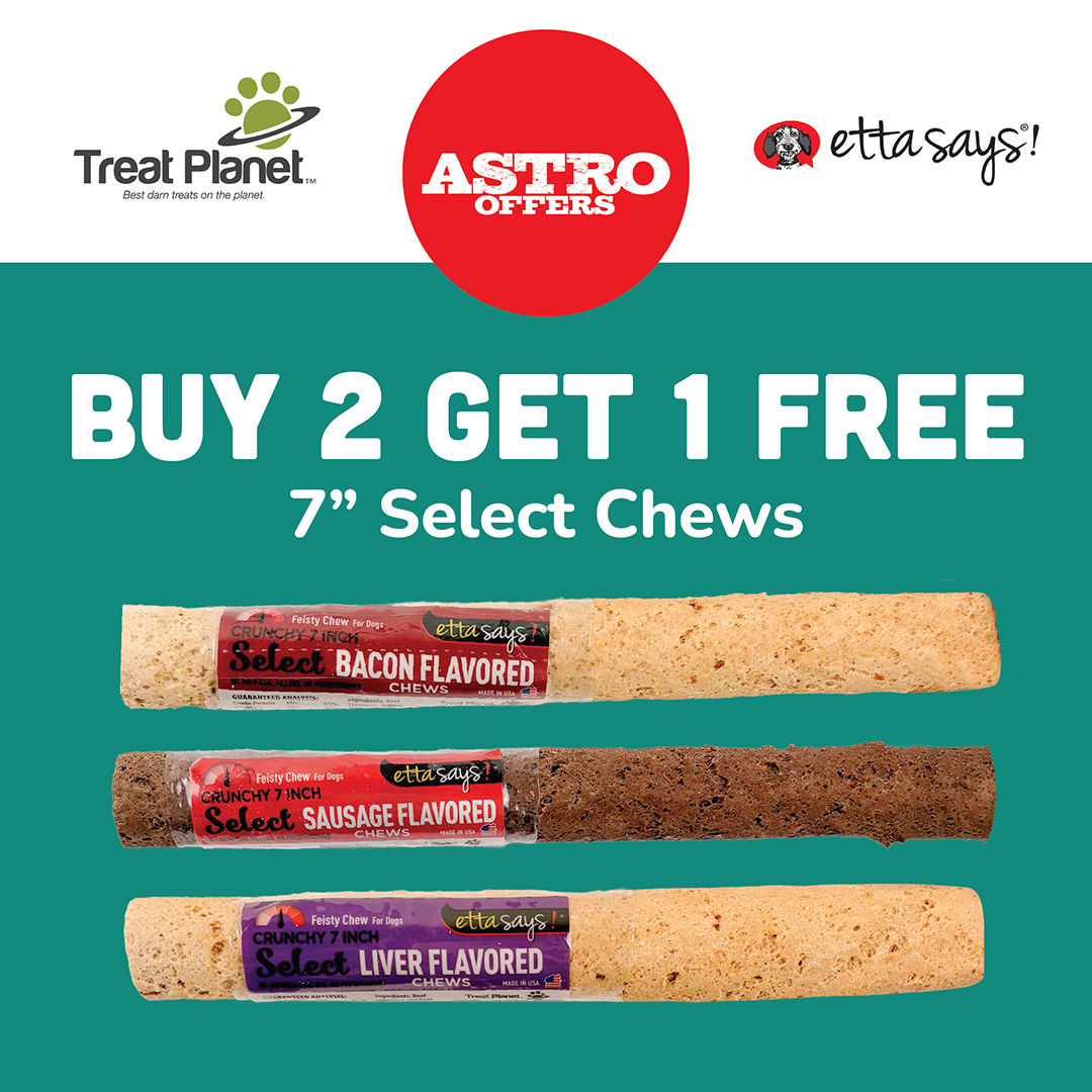 Select chews are fully digestible and a healthy alternative to smoked butcher block treats