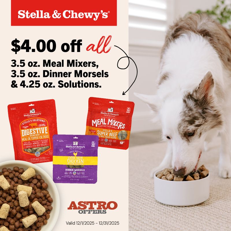 Stella & Chewy's (Private Program - Red Door Retailers) | $4.00 OFF Select Freeze-Dried