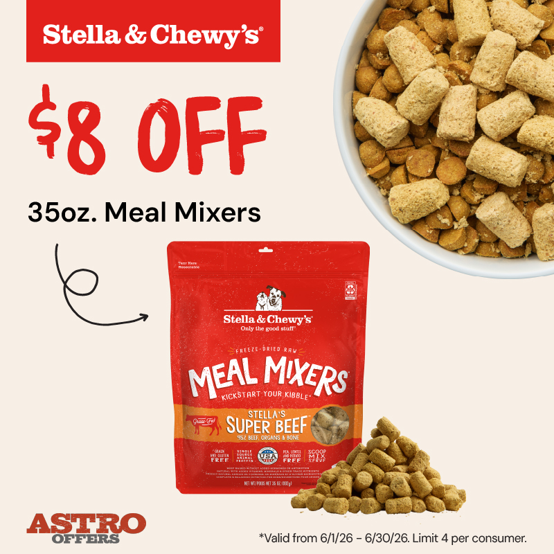 Freeze-Dried Raw Nutrition - Convenient & easy to serve; picky eater approved!