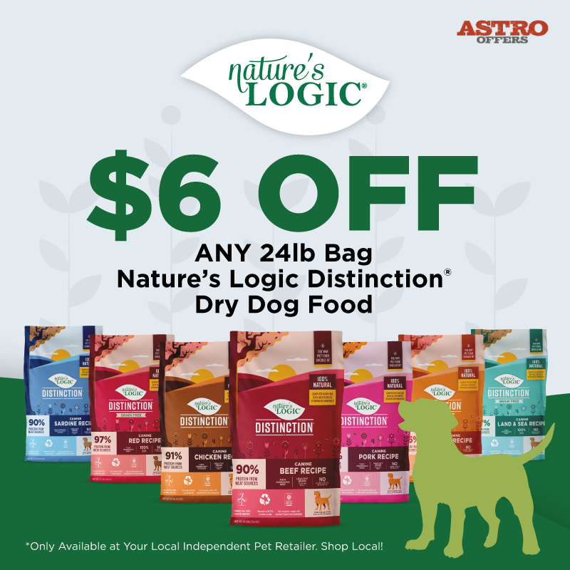 Nature's Logic has created a natural, logical approach to pet food. These diets are 100% natural, high in animal protein and natural taurine, with no synthetic vitamins or minerals. 